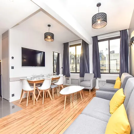 Apartament Authentic - 2br 8p - Near Opera Garnier Paryż