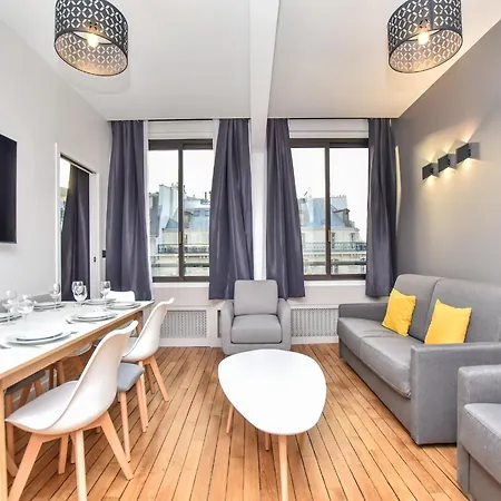 Authentic - 2br 8p - Near Opera Garnier Apartamento *